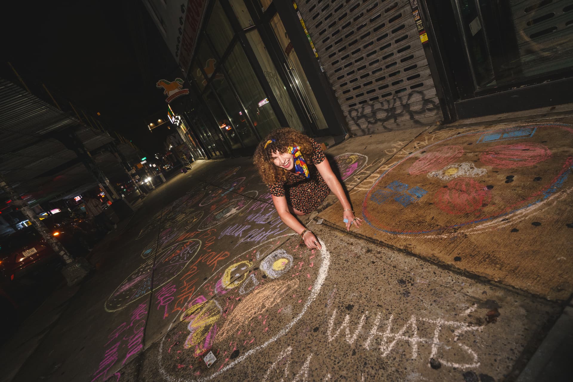 Chalking the circle after midnight