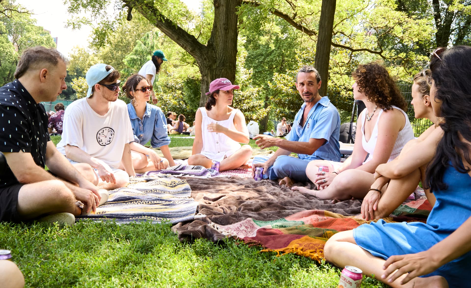 You're Invited — the full circle on the blankets